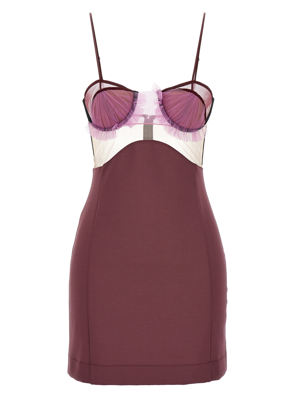 Nensi Dojaka Explosive Flower Bra Dress