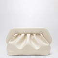 THEMOIRè Large Tia clutch in butter color