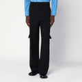 NAMACHEKO Black cargo trousers in cotton