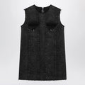 NAMACHEKO Dark grey mini dress in denim