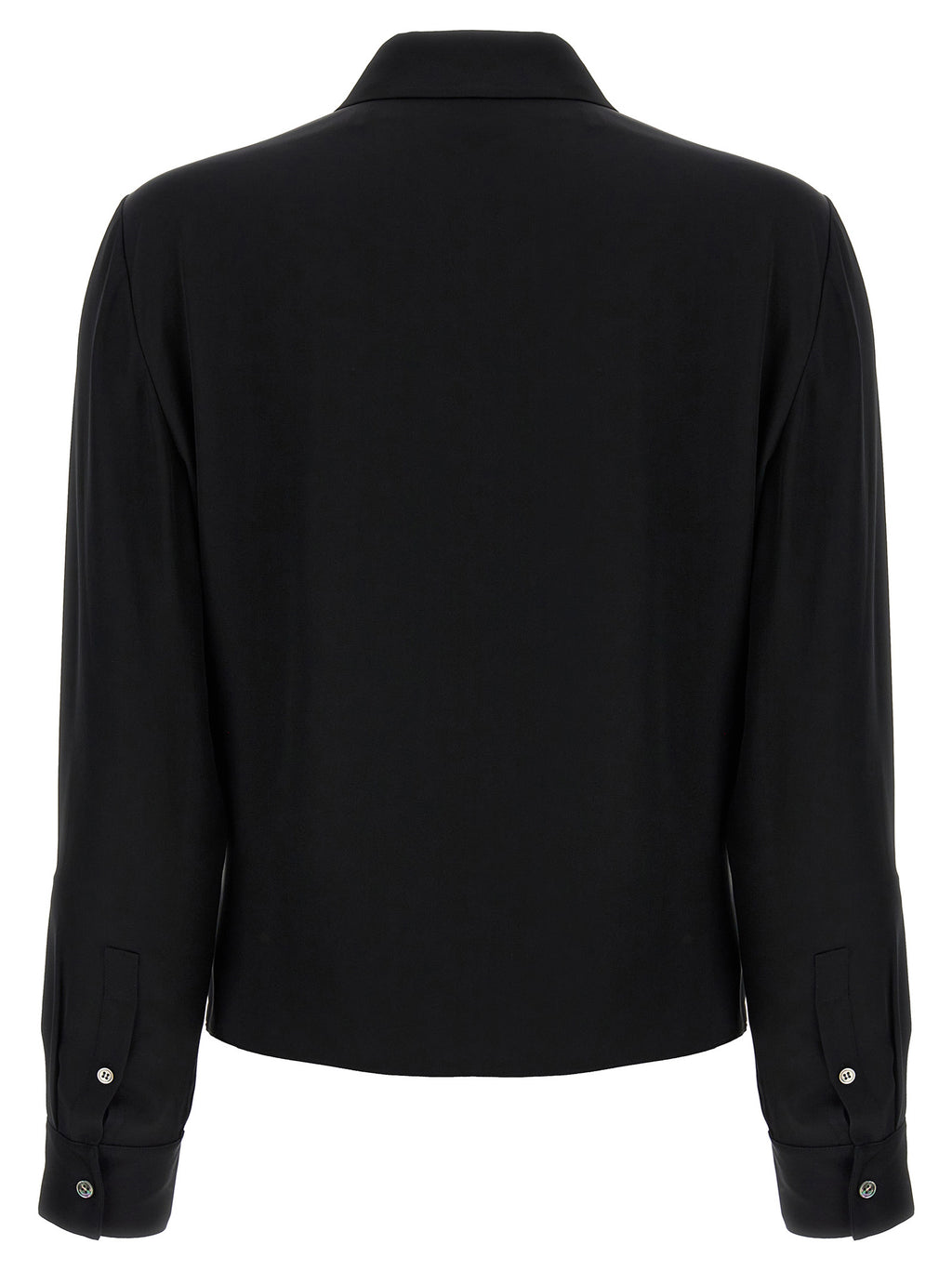 Theory Pk Label Wrap Blouse