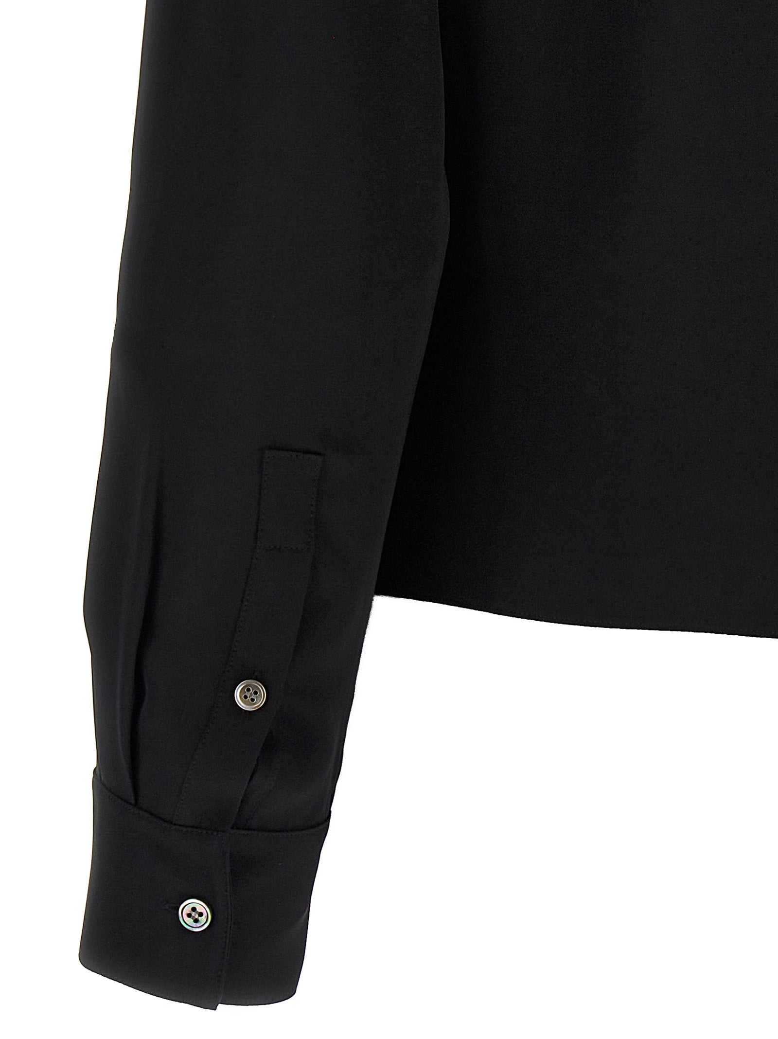 Theory Pk Label Wrap Blouse