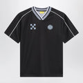 Off White Off-White™ Black Football Jersey With Logo Patch