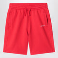 Off White Off-White™ Red shorts with logo print