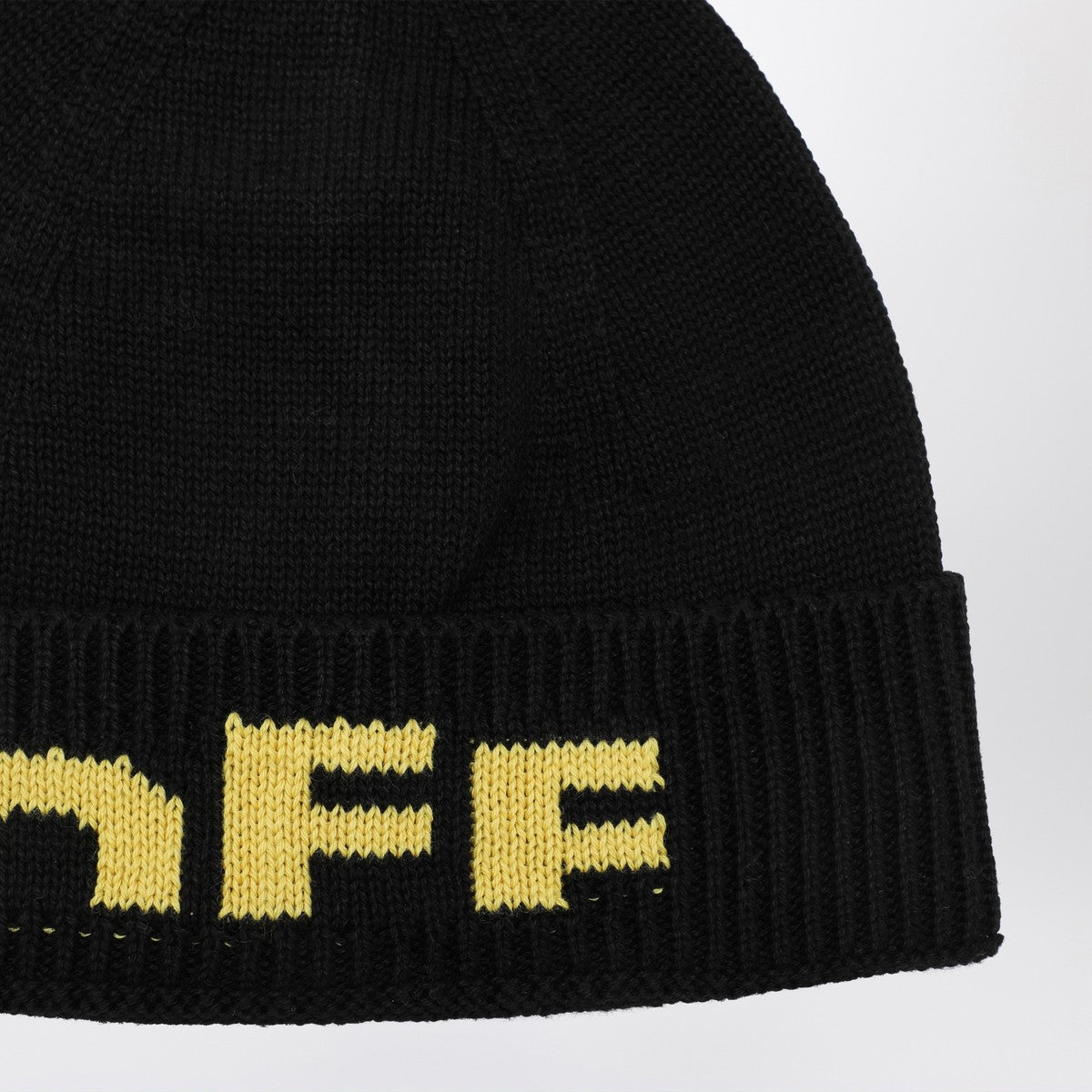Off White Off-White™ Black cap with yellow Off logo