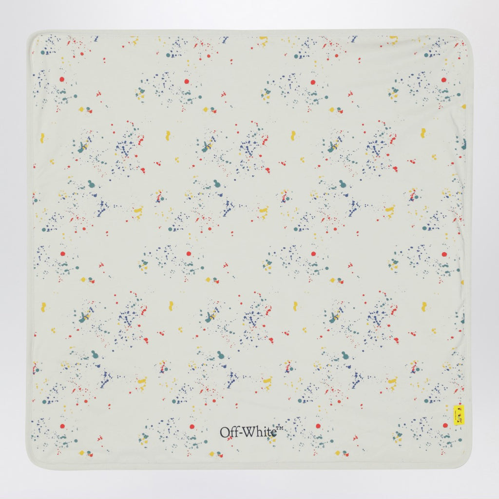 Off White Off-White™ Light gray Splat cotton blanket