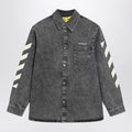 Off White Off-White™ Grey denim Diagonal shirt