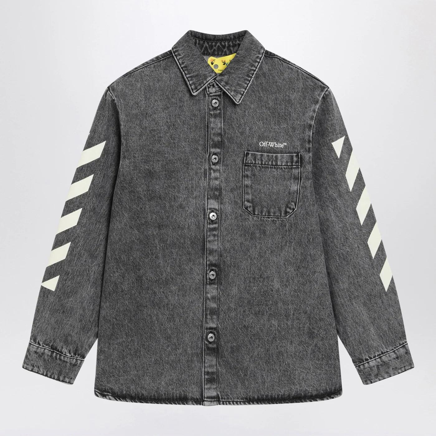 Off White Off-White™ Grey denim Diagonal shirt