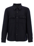 Tom Ford Double Splittable Light Wool Overshirt