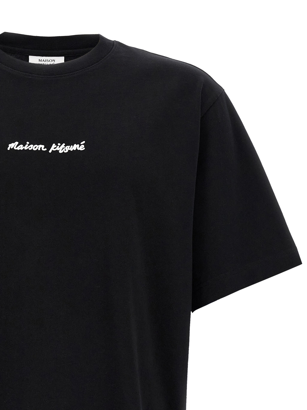 Maison Kitsuné Logo Embroidery T-shirt