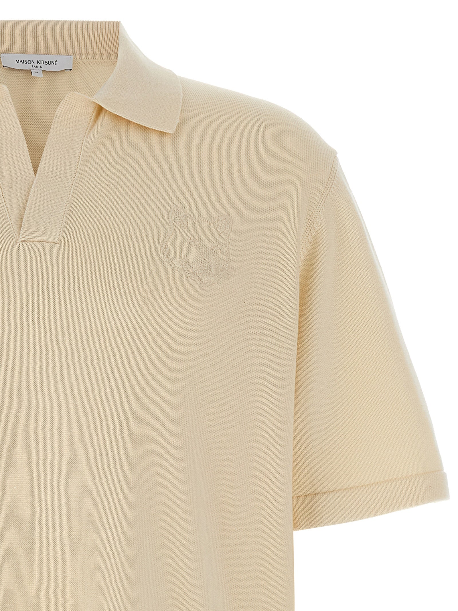 Maison Kitsuné Bold Fox Head Polo Shirt
