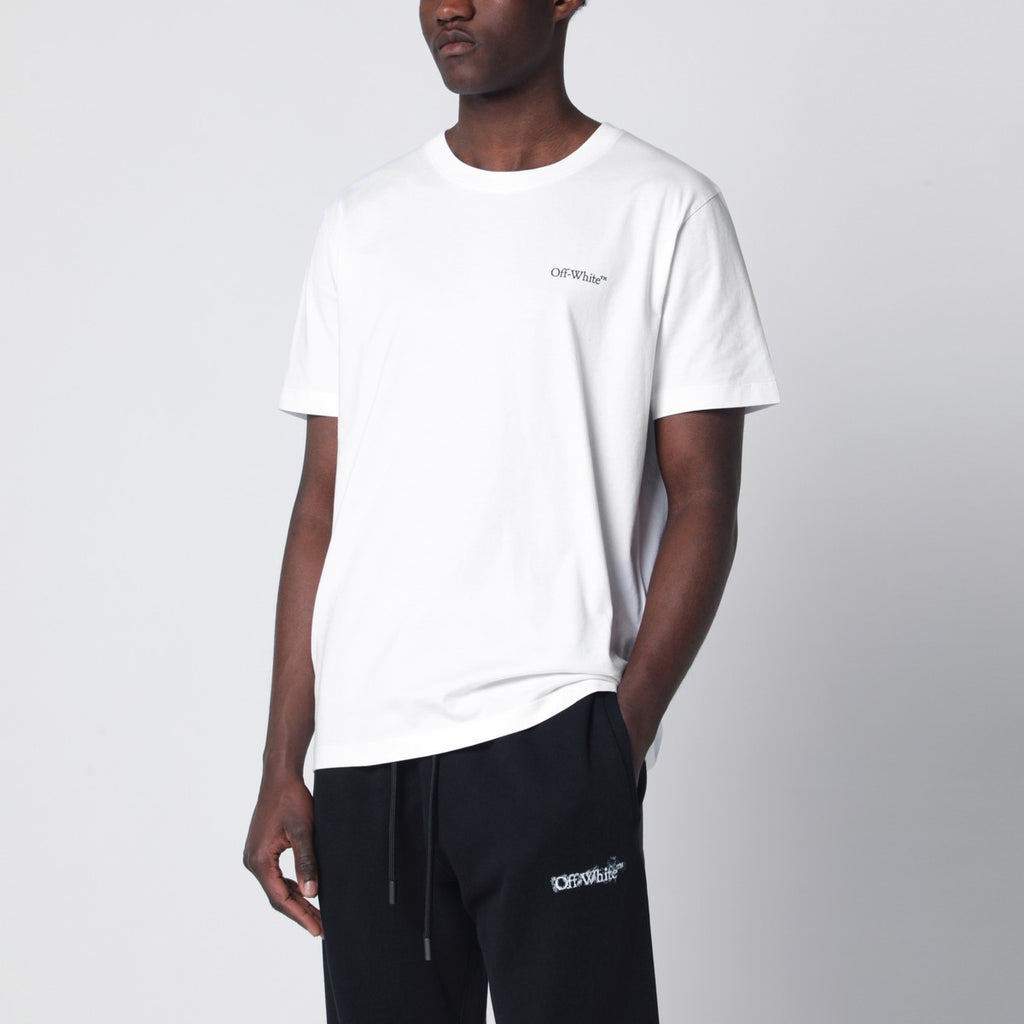 Off White Off-White™ White T-shirt with logo print