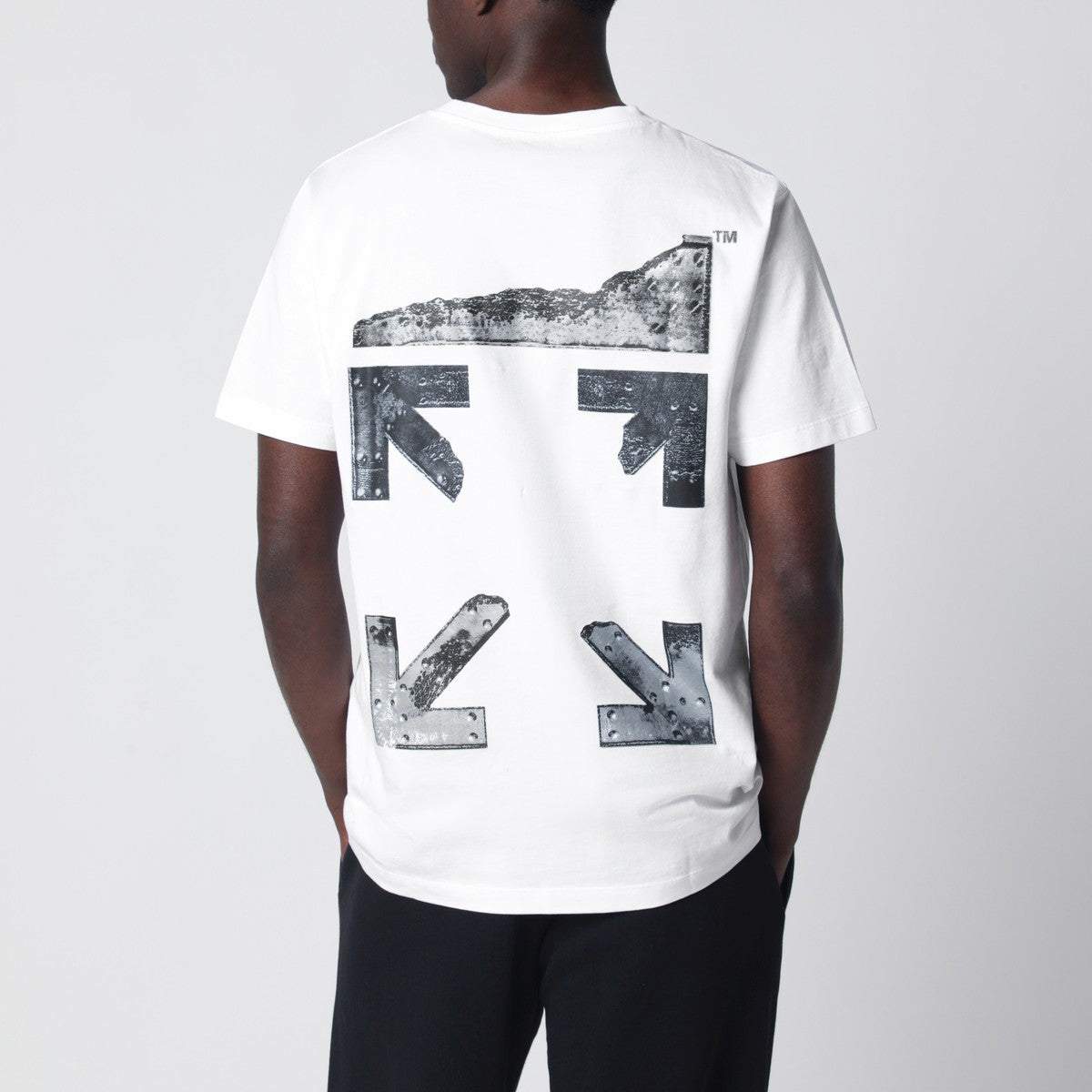 Off White Off-White™ White T-shirt with logo print