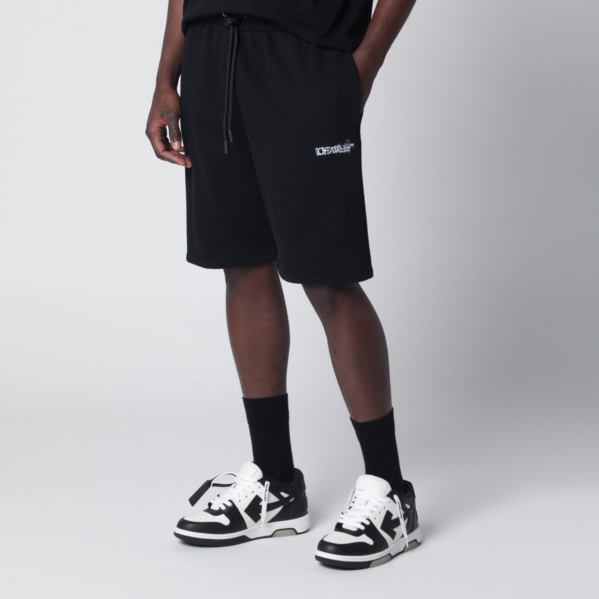 Off White Off-White™ Heraldic Arrow bermuda shorts black