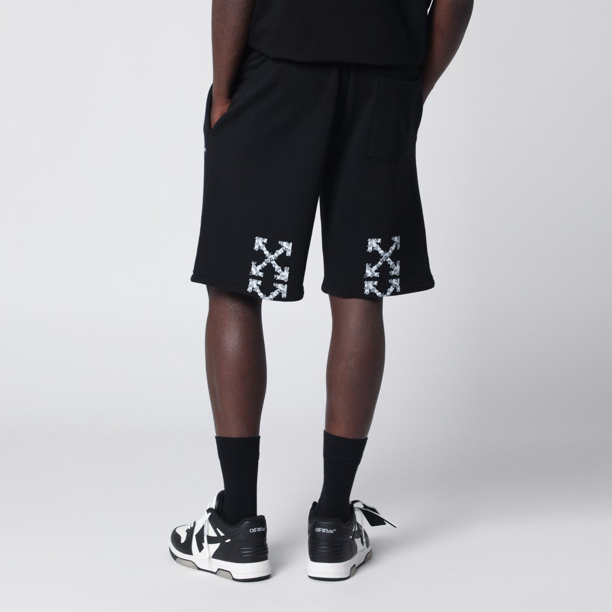 Off White Off-White™ Heraldic Arrow bermuda shorts black