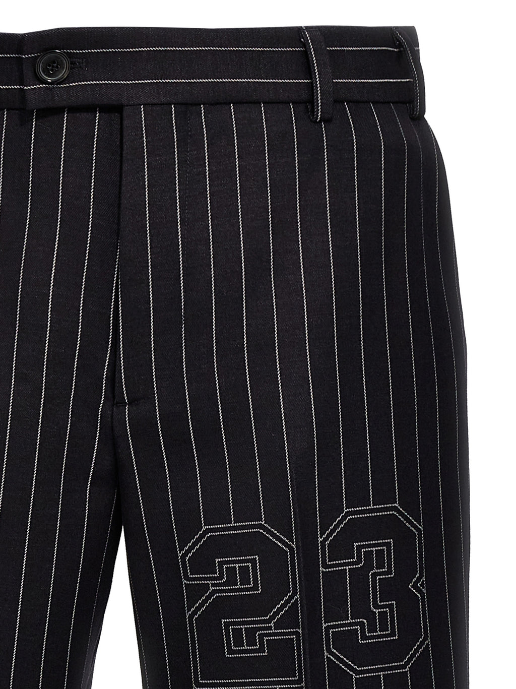 Off White 23 Pinstripes Trousers