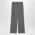LouLou De Saison Wide grey wool pants