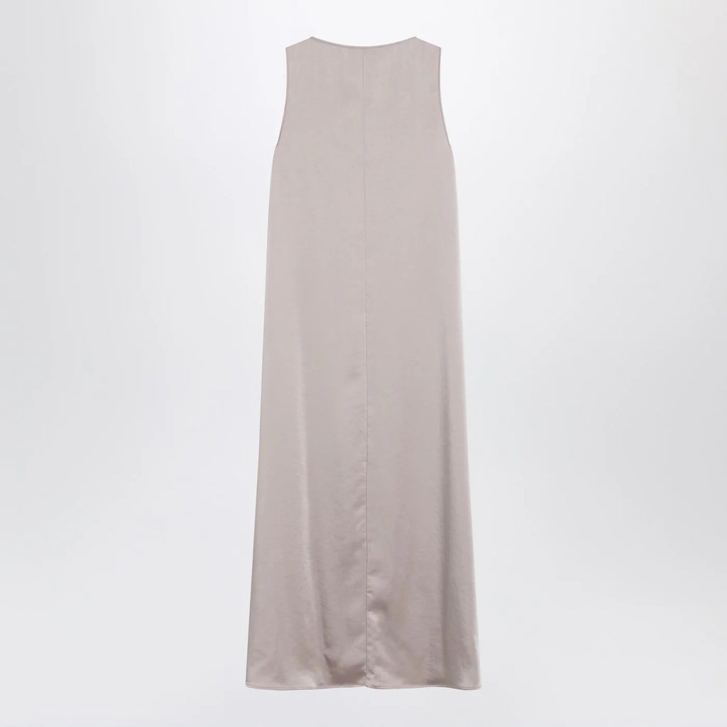 Weekend Max Mara Blush satin fluid dress