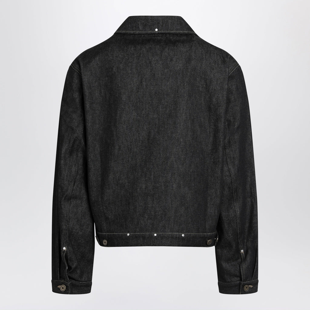 LEMAIRE Trucker denim jacket with contrast stitching