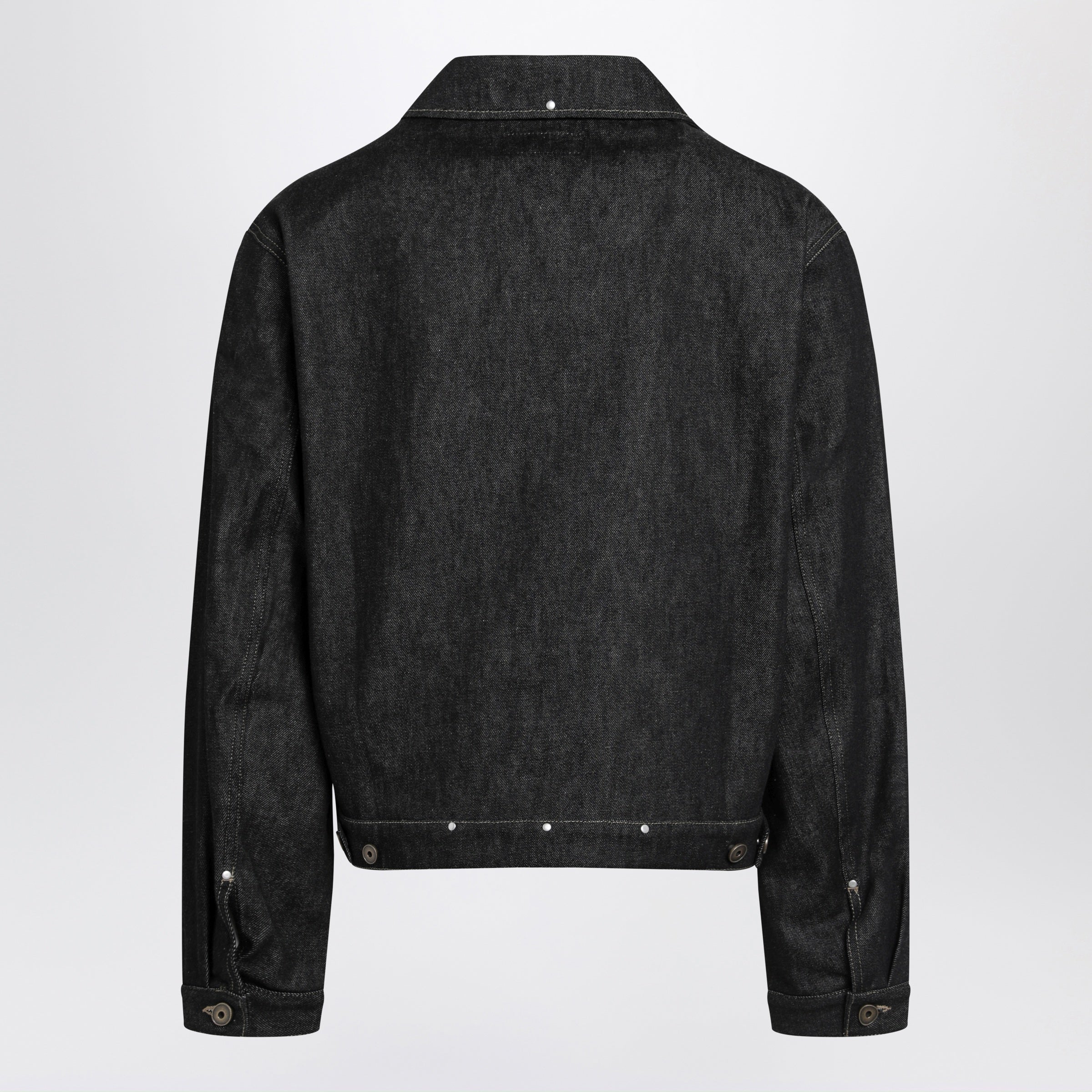 LEMAIRE Trucker denim jacket with contrast stitching