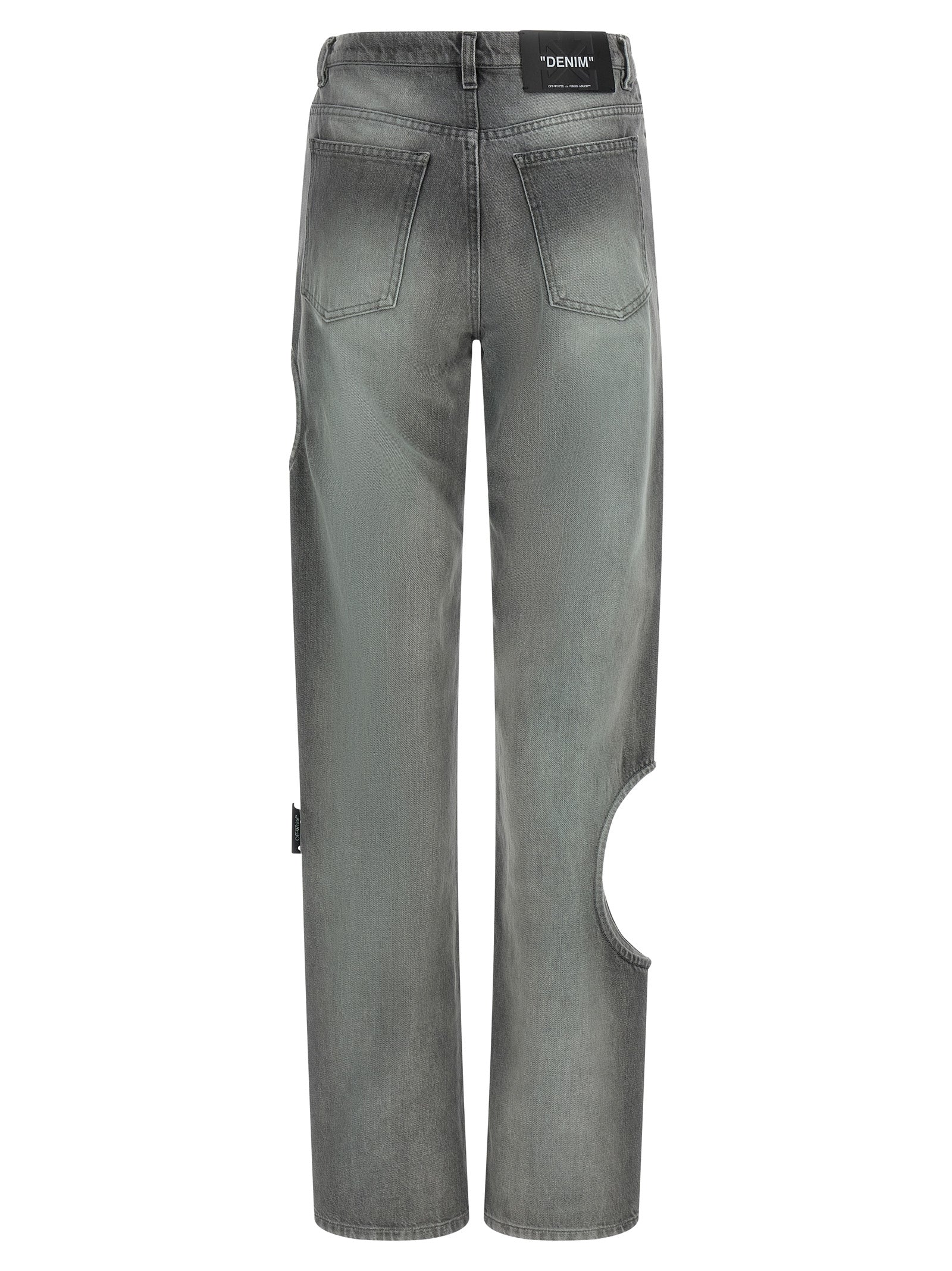 Off White Off-white Spray New Meteor Jeans