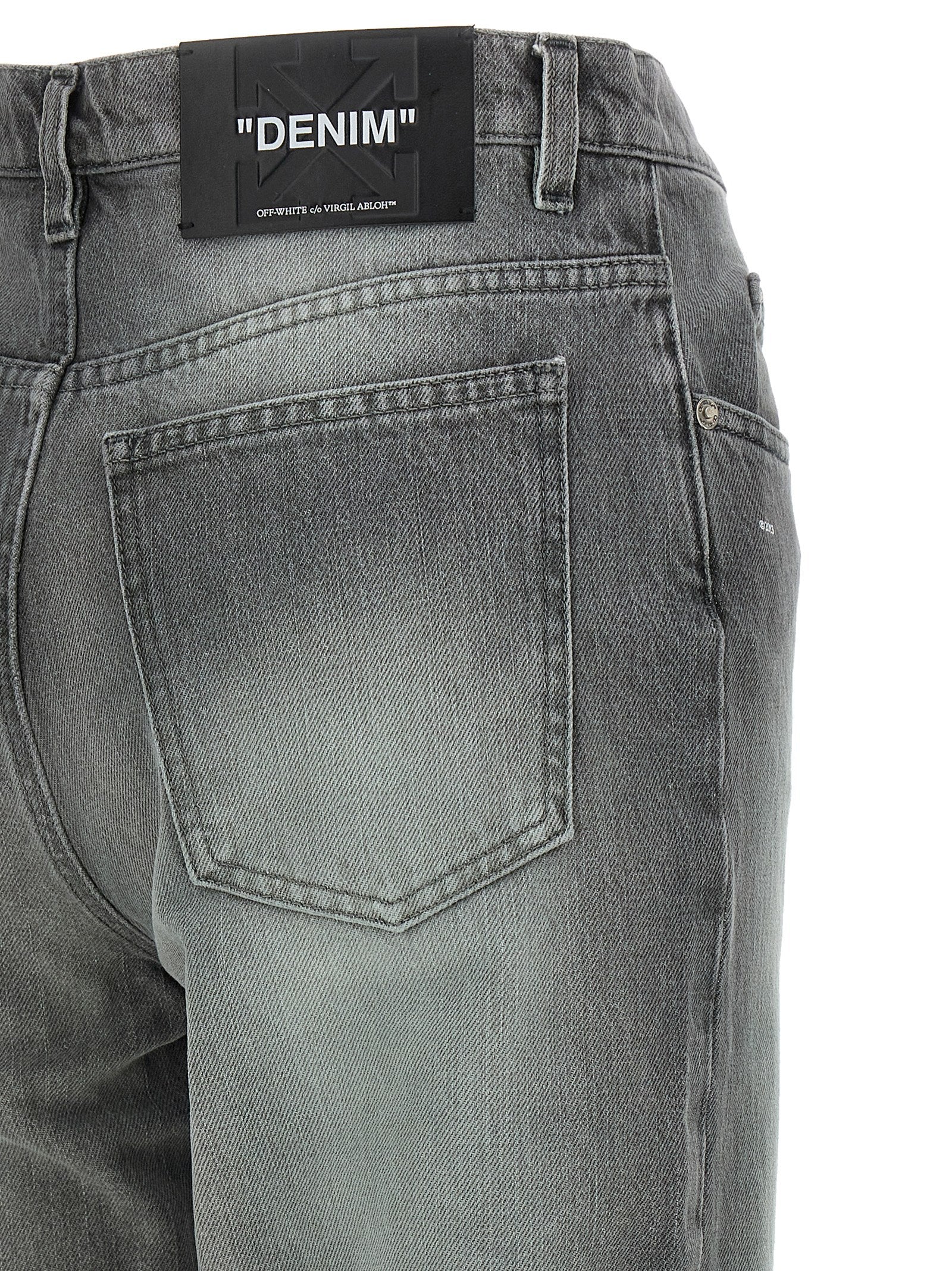 Off White Off-white Spray New Meteor Jeans