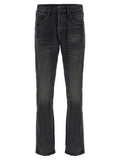Purple P005 Double Dip Coated Jeans