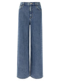 Theory High-waisted Wide-leg Jeans
