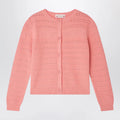 Bonpoint Mia cardigan with cherries and musical notes in wool blend