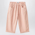 Il Gufo Pink cotton pants