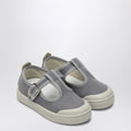 Il Gufo Gray canvas sandal