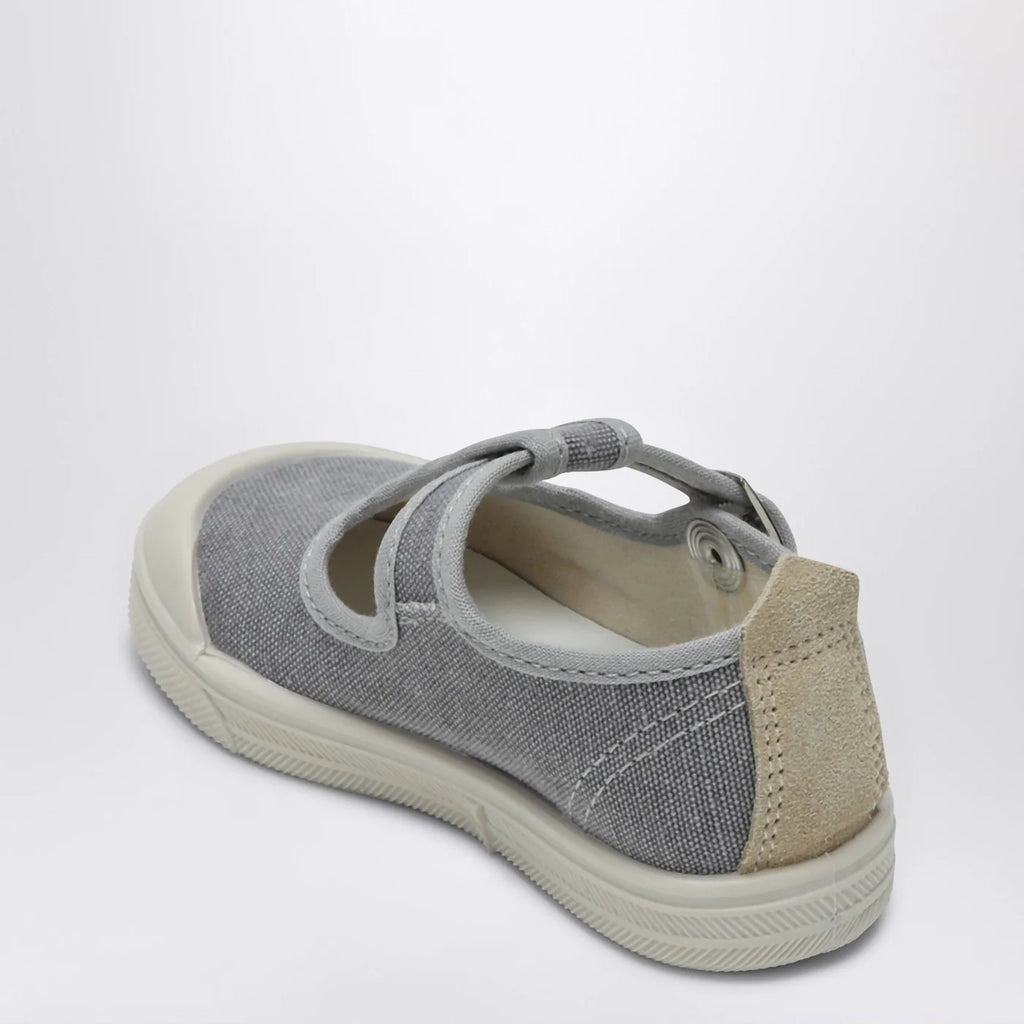 Il Gufo Gray canvas sandal