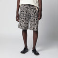 Brain Dead Skull Climber cotton shorts