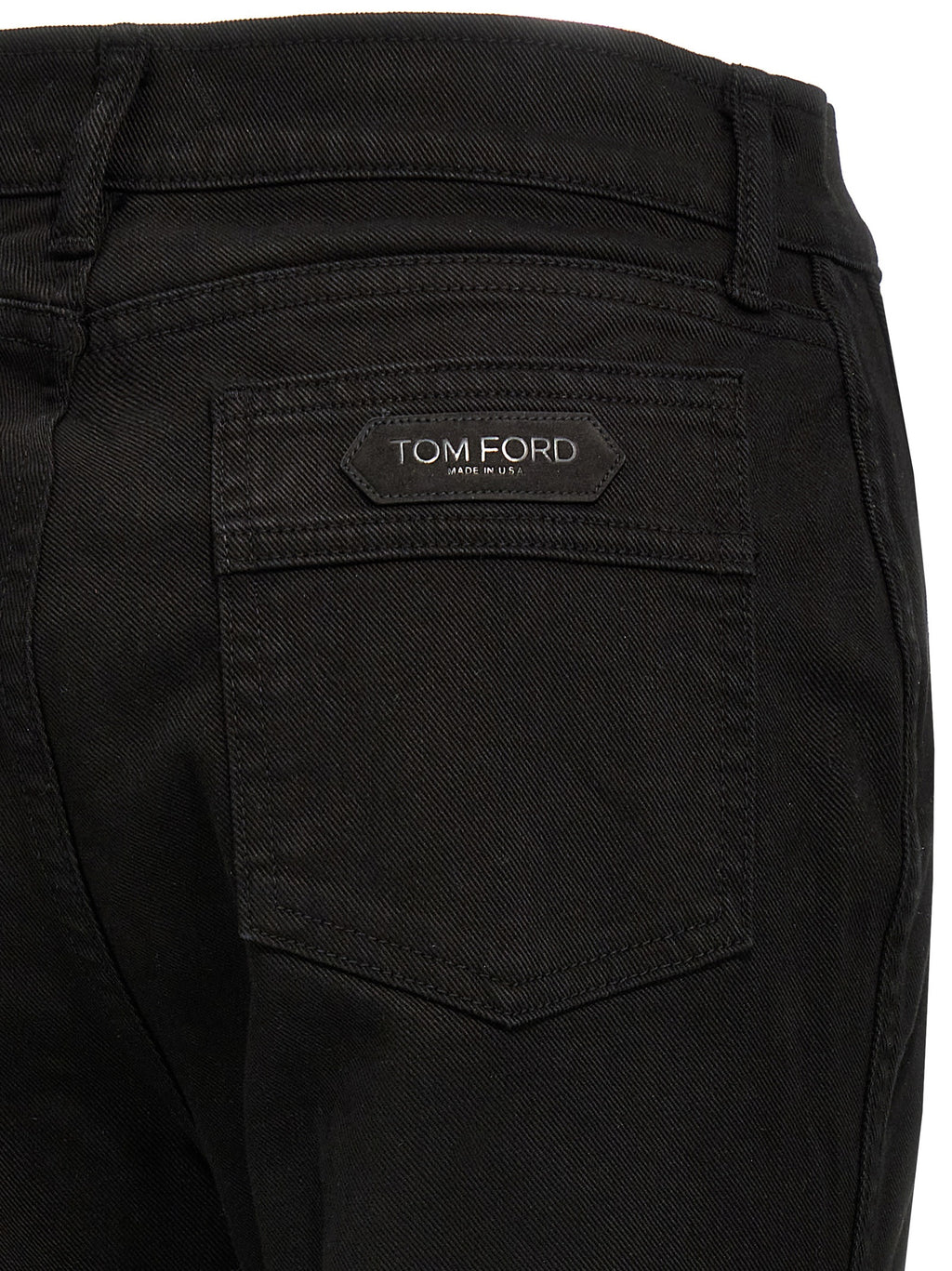 Tom Ford Stretch Twill Denim Wide Flare Jeans