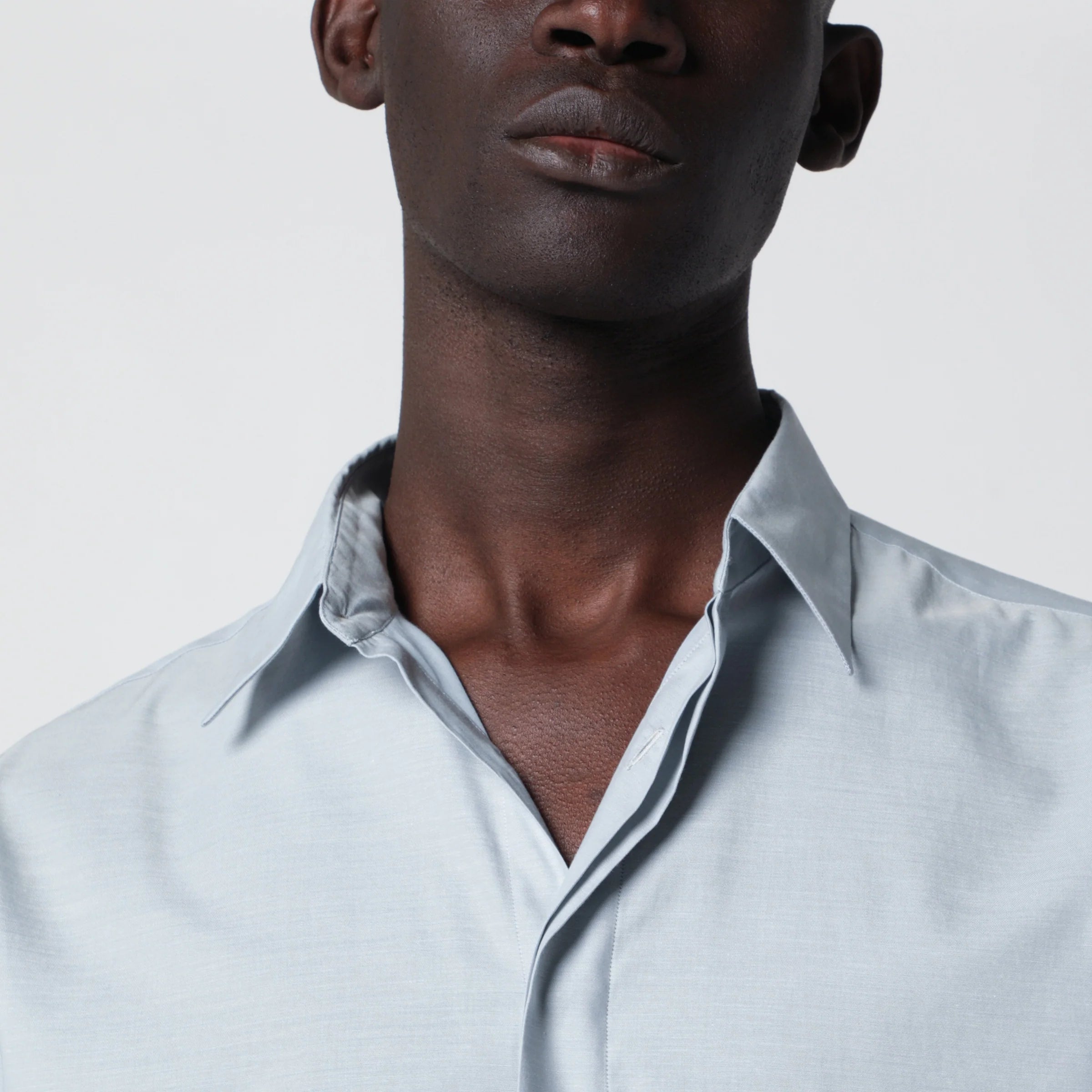 Lardini Light Blue Cotton Blend Shirt