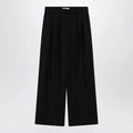 The Frankie Shop Black wide-leg Ripley wool-blend trousers