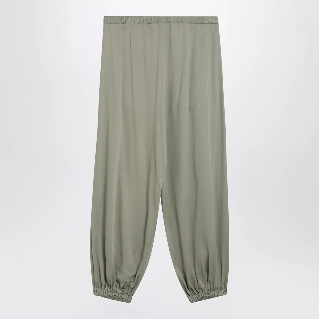 The Frankie Shop Isola balloon trousers in sage green