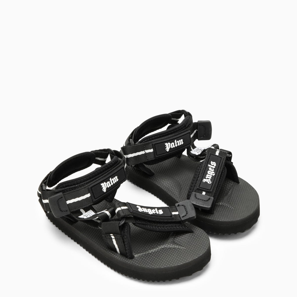 Palm Angels Black x Suicoke nylon sandals