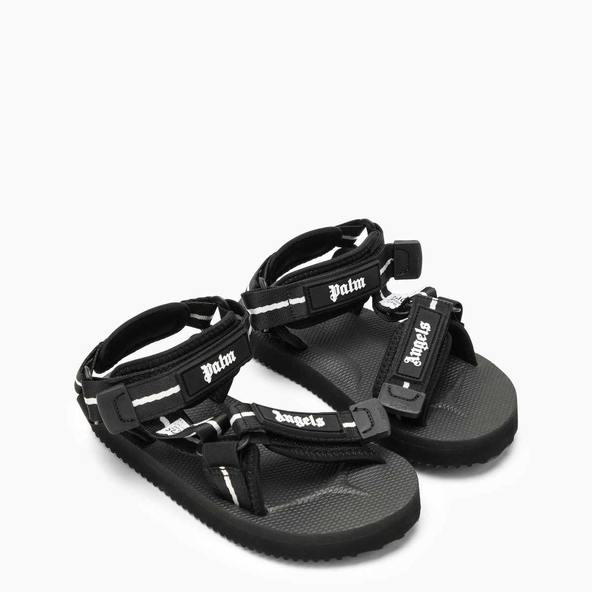 Palm Angels Black x Suicoke nylon sandals