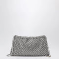 Hibourama Penelope silver jewel bag with crystals