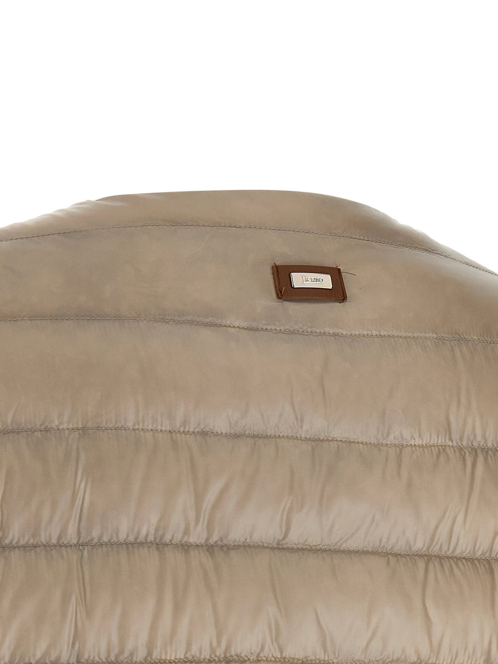 Herno Leather Strap Down Jacket