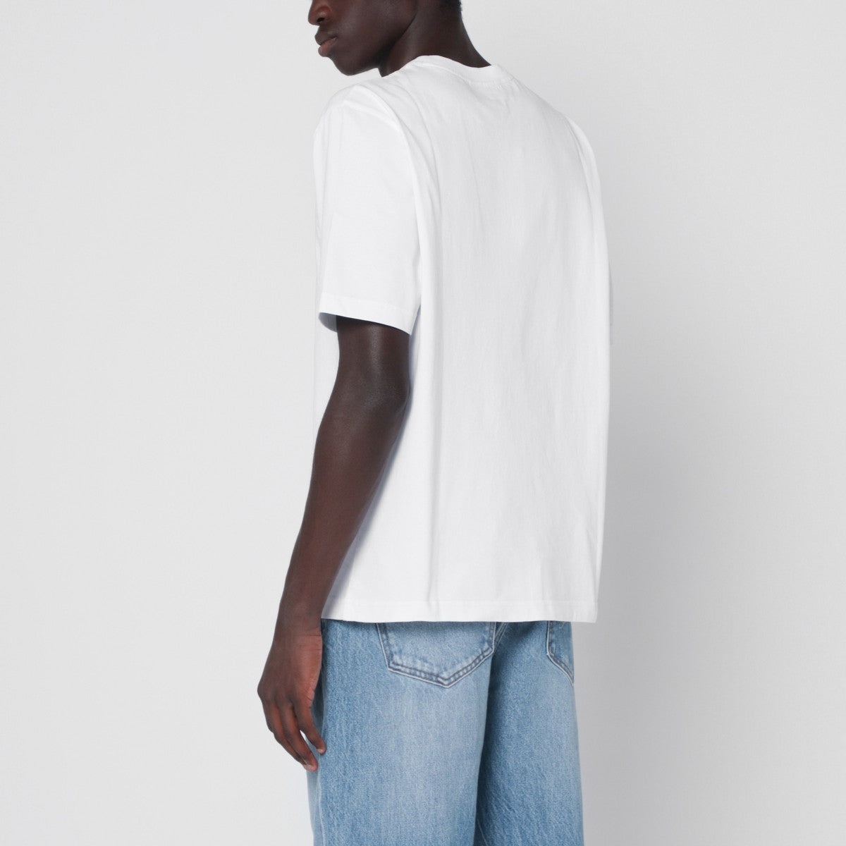 Maison Kitsuné White T-shirt with logo print