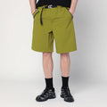 Purple Mountain Observatory Olive green Bermuda in mixed nylon