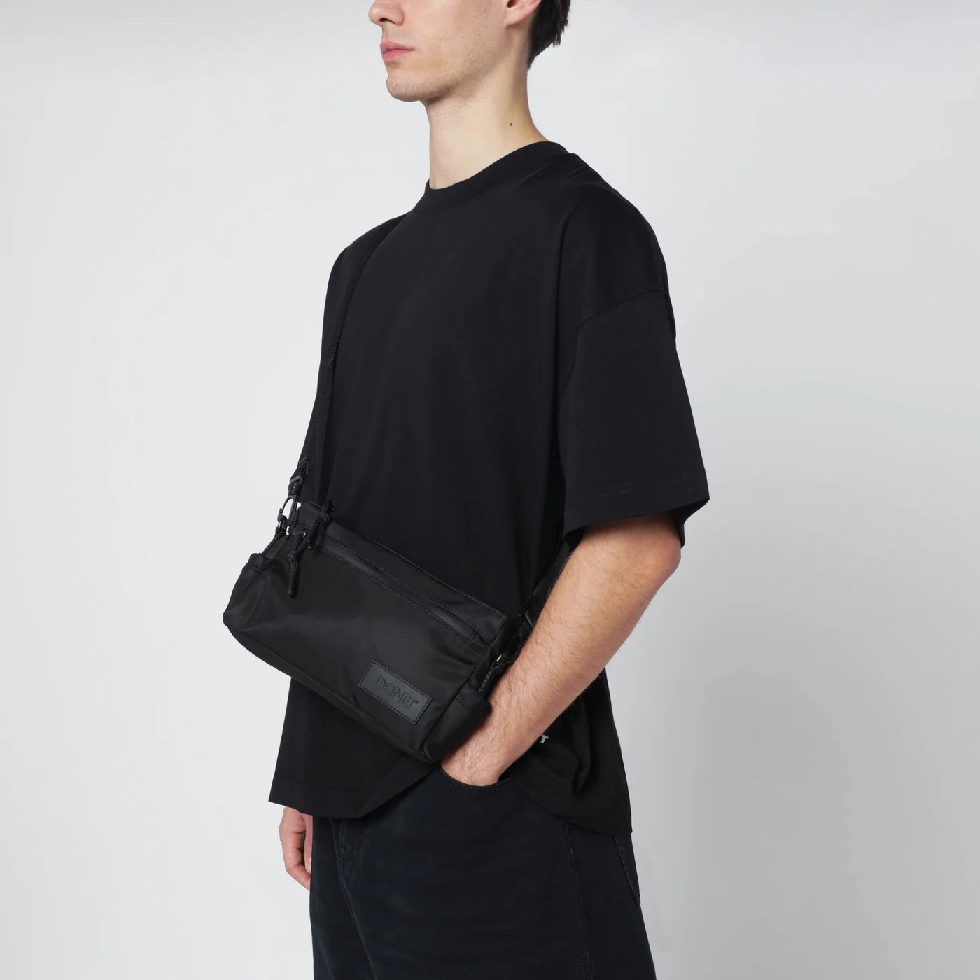 DONE! Black nylon pouch
