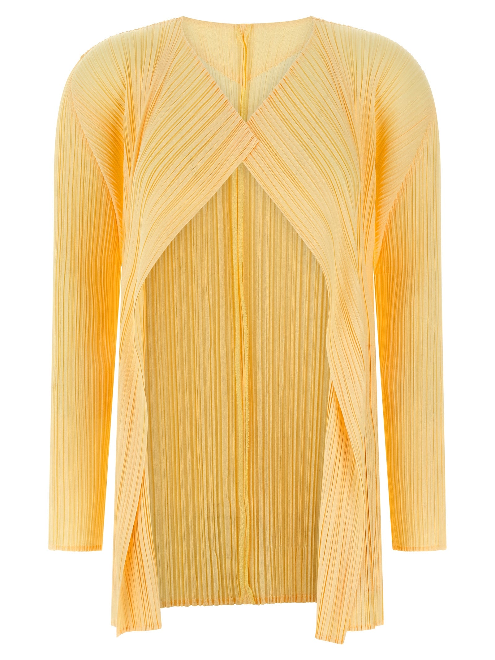 Pleats Please Issey Miyake Mellow Pleats Cardigan