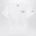 MC2 Saint Barth White T-shirt with The Simpsons Homer and Bart print
