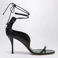 Jude Issa black leather sandals