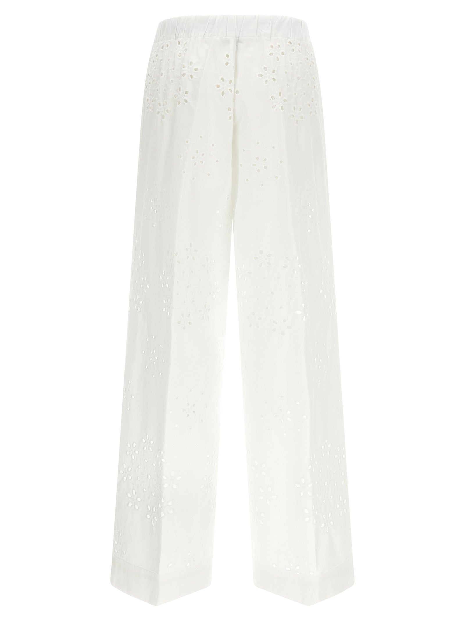 Herno Broderie Anglaise Pants