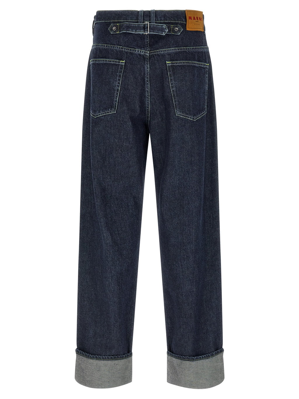 Marni Logo Embroidery Jeans