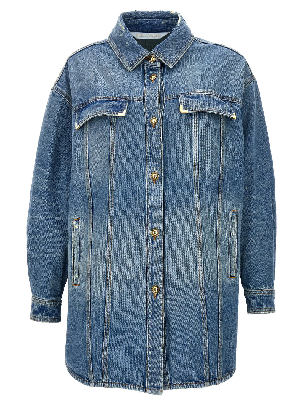 Palm Angels Washed Logo Jacket